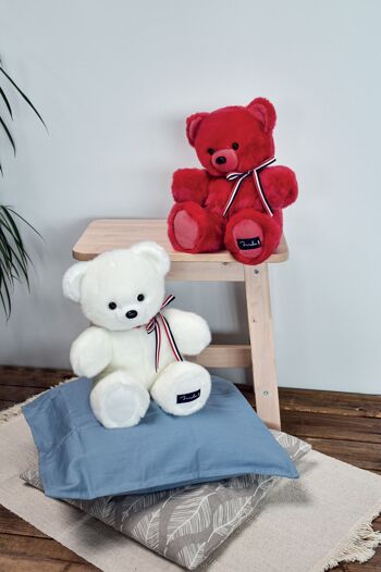 L'OURS Français Lou 35cm - Rouge 2