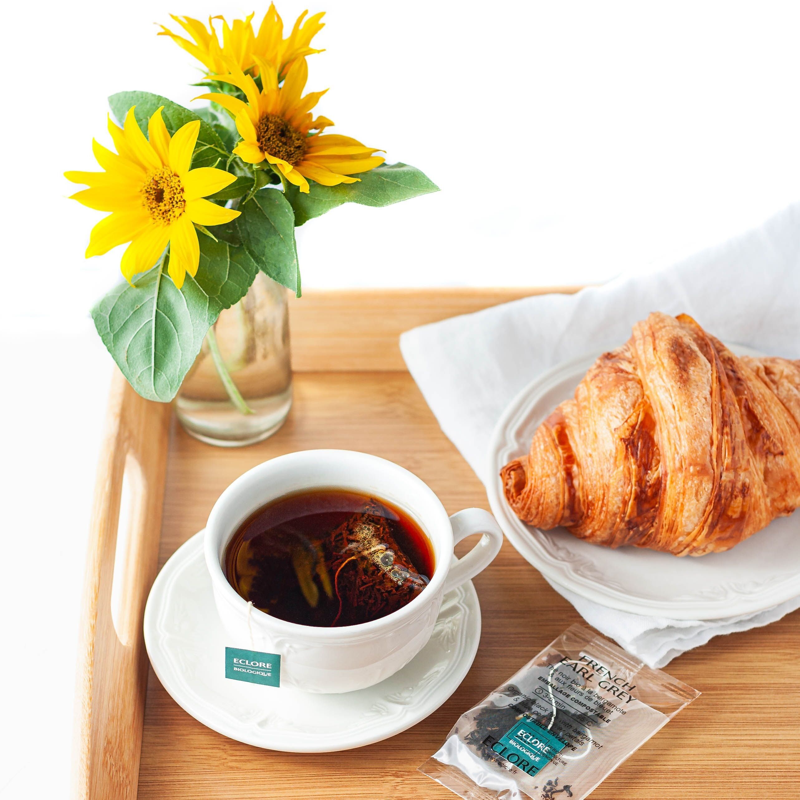 Tè Earl Gray biologico Bustine compostabili (x40) - Earl Gray francese biologico - Formato CHR