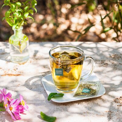 Tisane du Jardin Bio - Verveine, Menthe & Plantes - 40 sachets compostables CHR