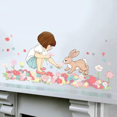 Belle's Meadow Wall Stickers