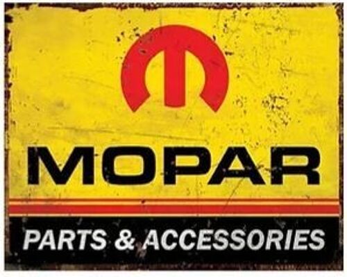 Blechschild MOPAR Parts + Accessoires