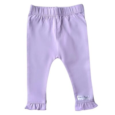 Rüschenleggings Lola | Babyhose Lila | May Mays | Babykleidung