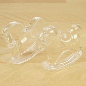Cheval acrylique de forme acrylique 3