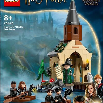 LEGO 76426 - Harry Potter L'hangar della barca di Hogwarts