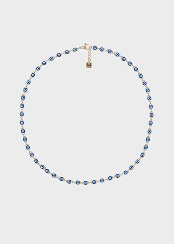 COLLIER COURT LUCKY YEUX BLEUS 2