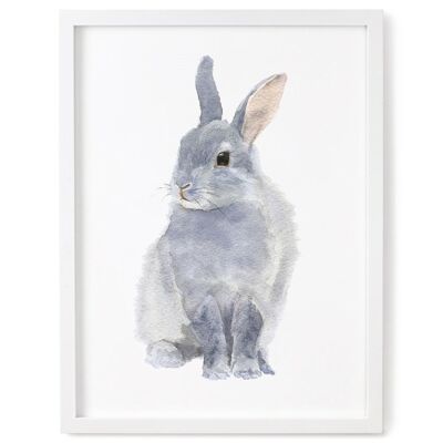 Rabbit Print - 5 x 7 Inches