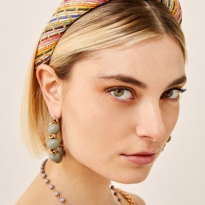 DARIA ROUND HEADBAND MULTICOLOR