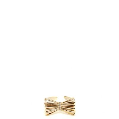 VIRNA KNOT RING 18K GOLD PLATED