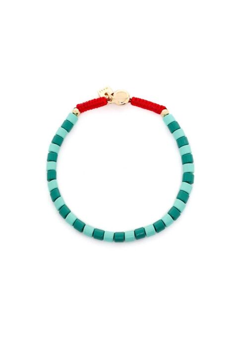 TOBI BRACELET WITH BLUE AND BLUE BEADS