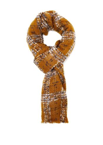 FOULARD TARI BOUCLE MARRON 1