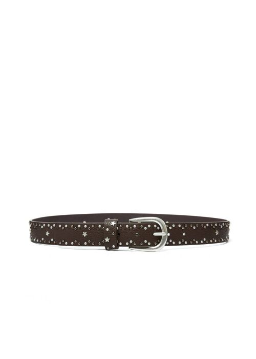 SONIA BROWN BELT W/ STARS I