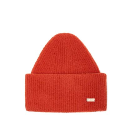 ROY TERRACOTTA RIBBED HAT