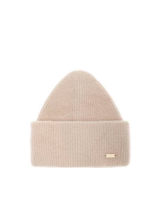 ROY TAUPE RIBBED HAT