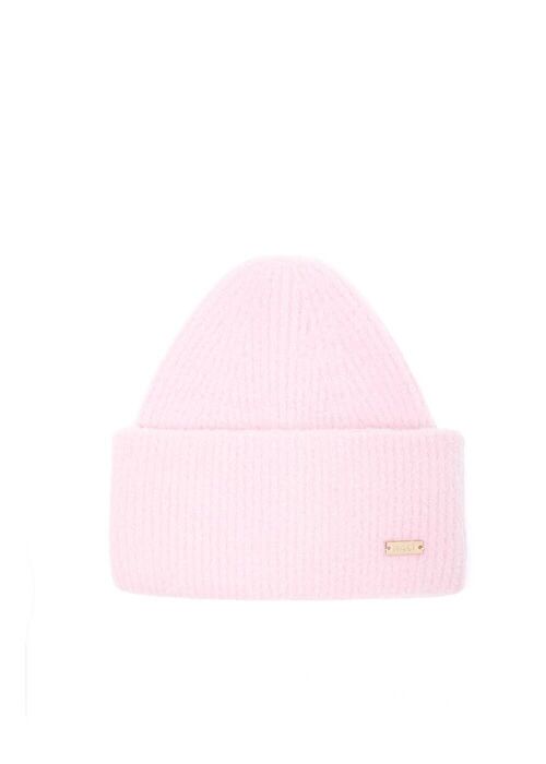 ROY PINK RIBBED HAT