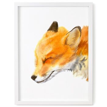 Renard Print, Mama Fox - 8 x 10 pouces [Ajouter 3,00 £] 1