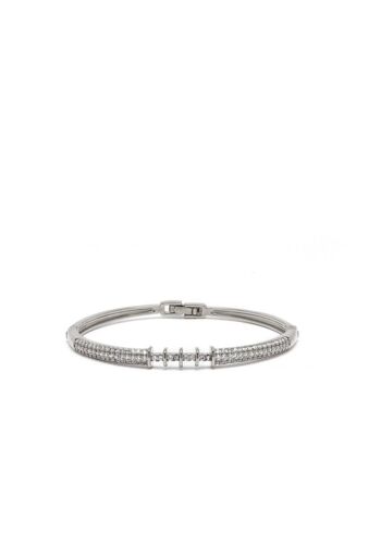 BRACELET MANCHETTE EN ARGENT AVEC ZIRCONS NINA 1