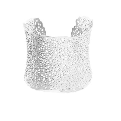 NOA STARRES ARMBAND DOPPELBAND SILBER