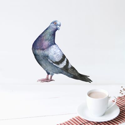 Sassy Pigeon Wall Decal