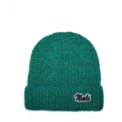 ERRI TEAL RIBBED HAT