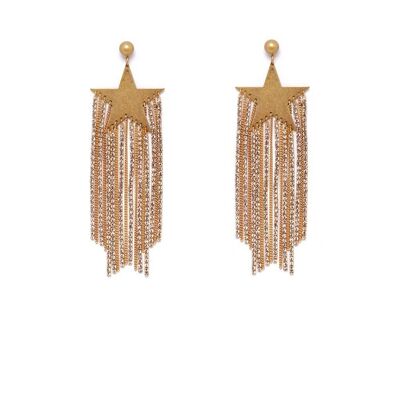 CONCITA EARRINGS WITH STARS AND RHINESTONES