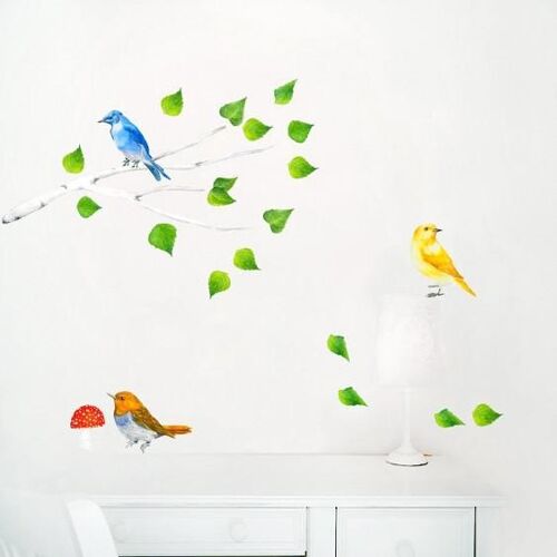 Branch & Birds Wall Stickers