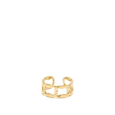 CHAIN RING 18K GOLD PLATED