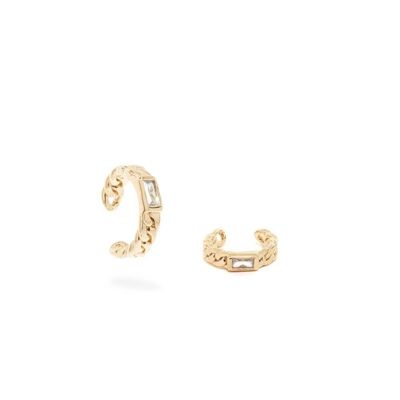 EARCUFF CAROL CON CIRCONITAS EN PLATA 925