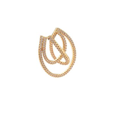 BRAIDED EARCUFF 18K GOLD PLATED