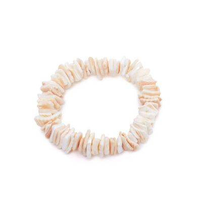 BRACELET COQUILLAGE BEIGE