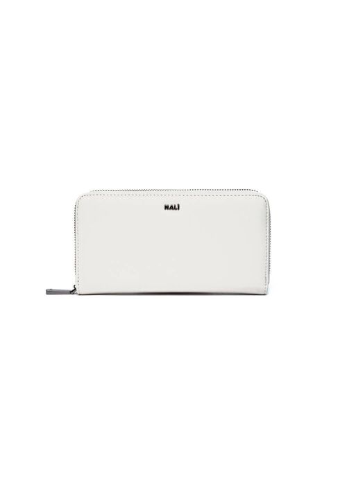 ANNA ZIP OFF WHITE WALLET