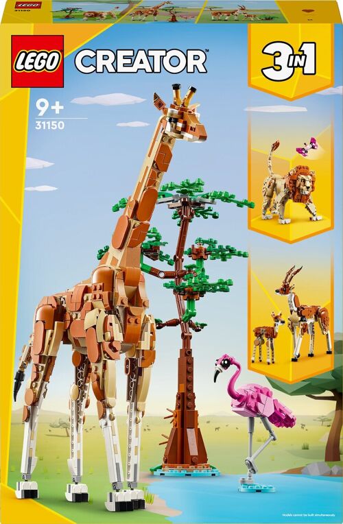 LEGO 31150 - Animaux Sauvages Du Safari Creator