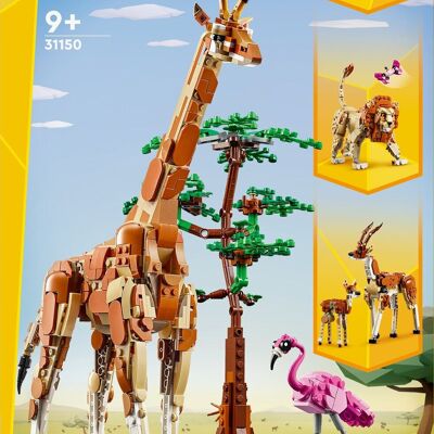 LEGO 31150 - Creador de Safaris con Animales Salvajes