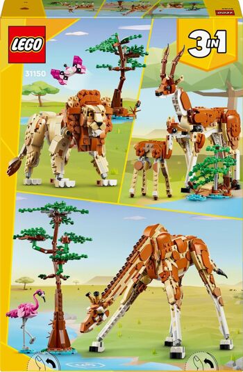 LEGO 31150 - Animaux Sauvages Du Safari Creator 2