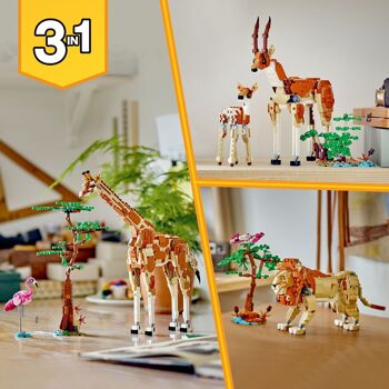 LEGO 31150 - Animaux Sauvages Du Safari Creator 6