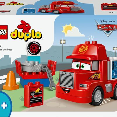 LEGO 10417 - Mack A La Course Cars Duplo