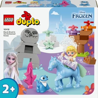 LEGO 10418 - Duplo della foresta ghiacciata di Elsa e Bruni