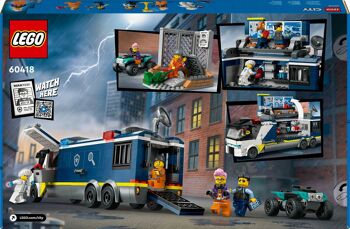 LEGO 60418 - Laboratoire De Police Scientifique City 6