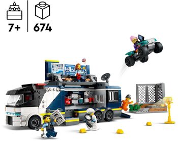 LEGO 60418 - Laboratoire De Police Scientifique City 2
