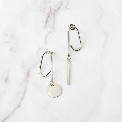 Pénélope earrings - Asymmetrical