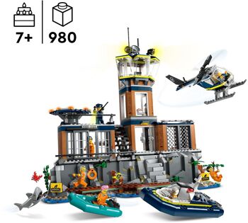LEGO 60419 - Prison De Police En Haute-Mer City 4