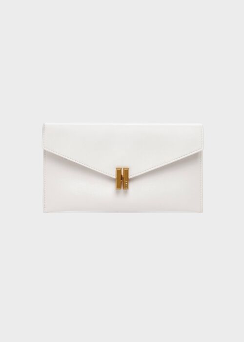 ROSIE ENVELOPE WALLET IN WHITE