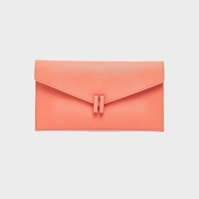 CARTERA SOBRE ROSIE EN NARANJA