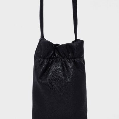 POLLIE BLACK PHONE BAG