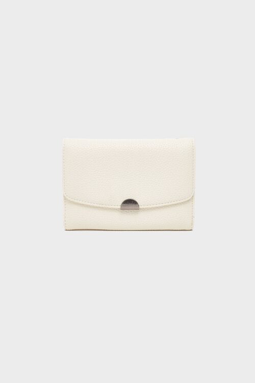PAGE WHITE WALLET