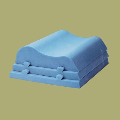 Blue ObusForme 3 in 1 leg support cushions