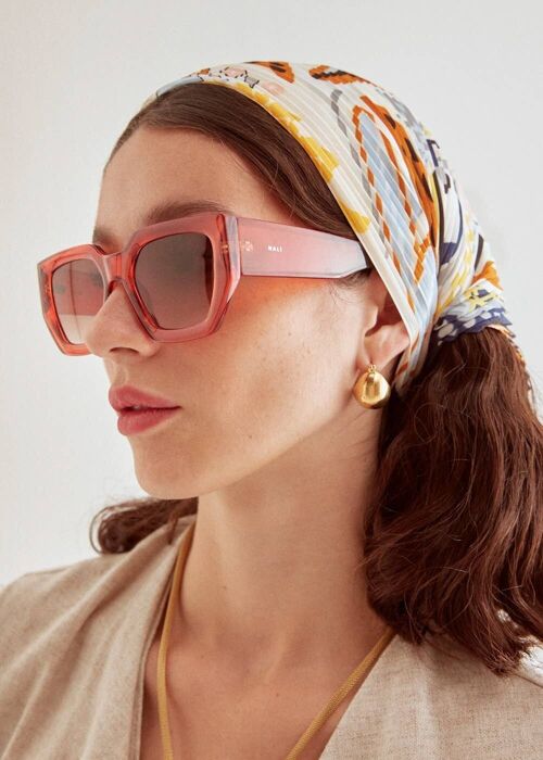 FLY SQUARE SUNGLASSES IN ORANGE