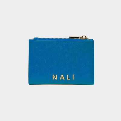 FIAMMA SHINY WALLET IN BLUE