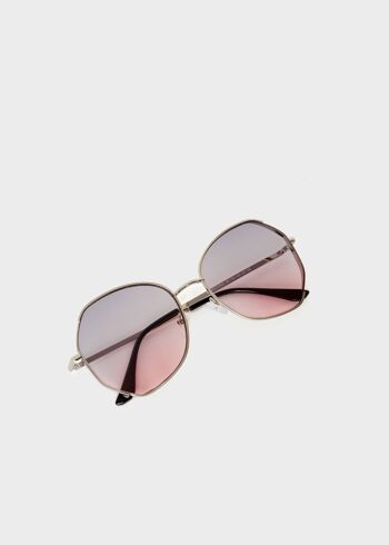 LUNETTES DE SOLEIL GRIS DIANA RONDES 2