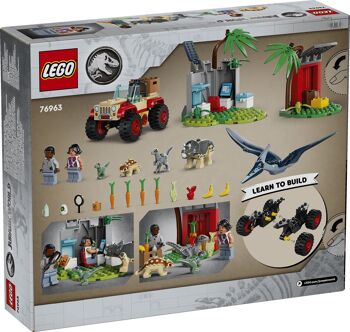 LEGO 76963 - Centre De Sauvetage Bébés Dinosaures Jurassic World 2