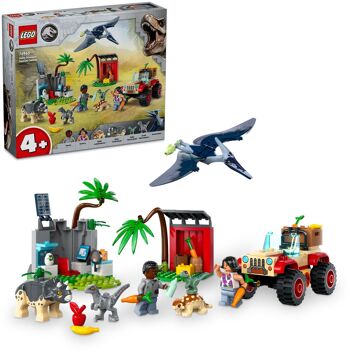 LEGO 76963 - Centre De Sauvetage Bébés Dinosaures Jurassic World 3